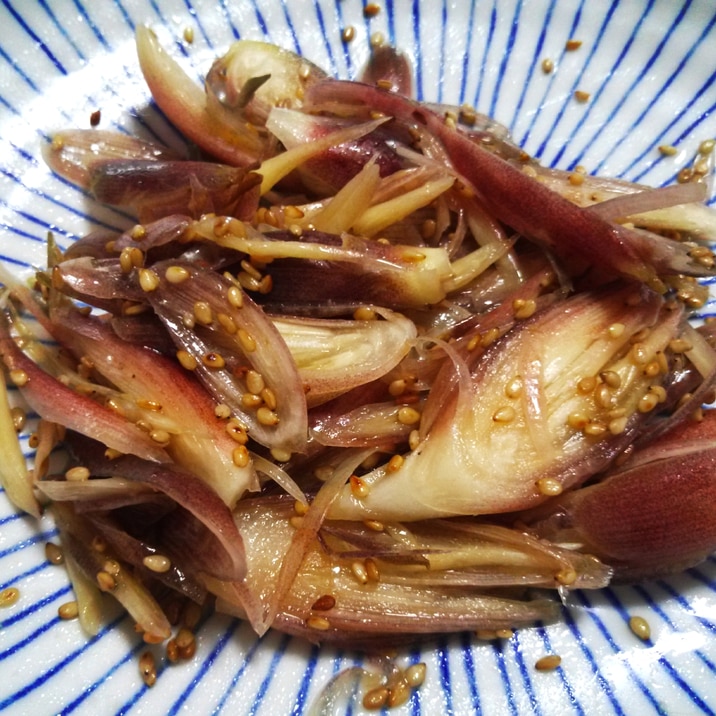 簡単おつまみ みょうがとにんにくのナムル レシピ 作り方 By Ajj1117 楽天レシピ 簡単おつまみ みょうがとにんにくのナムル レシピ 作り方 By Ajj1117 楽天レシピ
